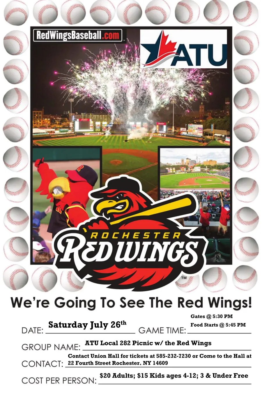 Atu Red Wings Picnic 