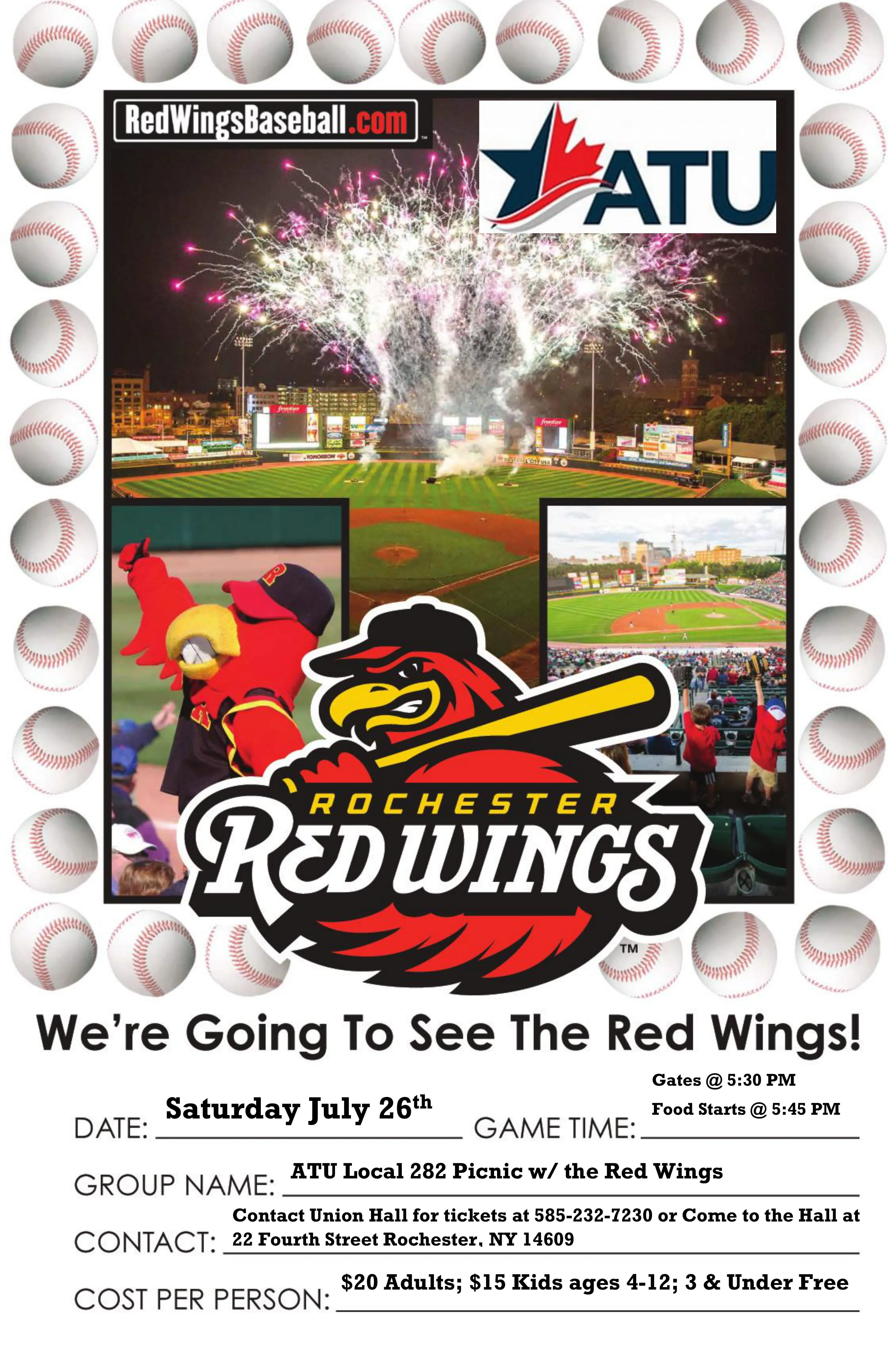 Atu Red Wings Picnic