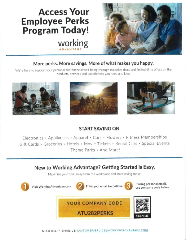 WORKING ADVANTAGE ATU 282