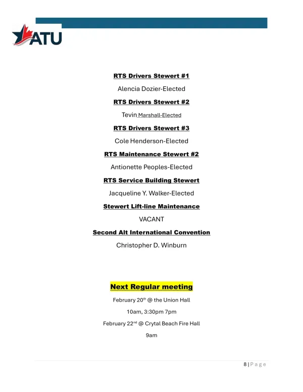 ATU News Letter 25 8