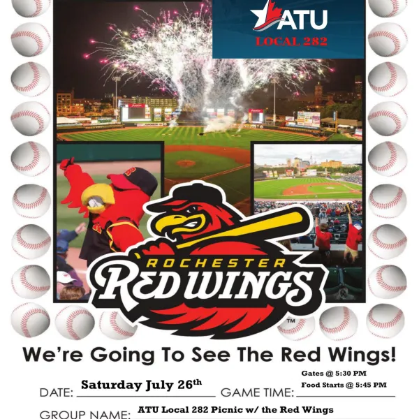 ATU 282 Red Wings Picnic